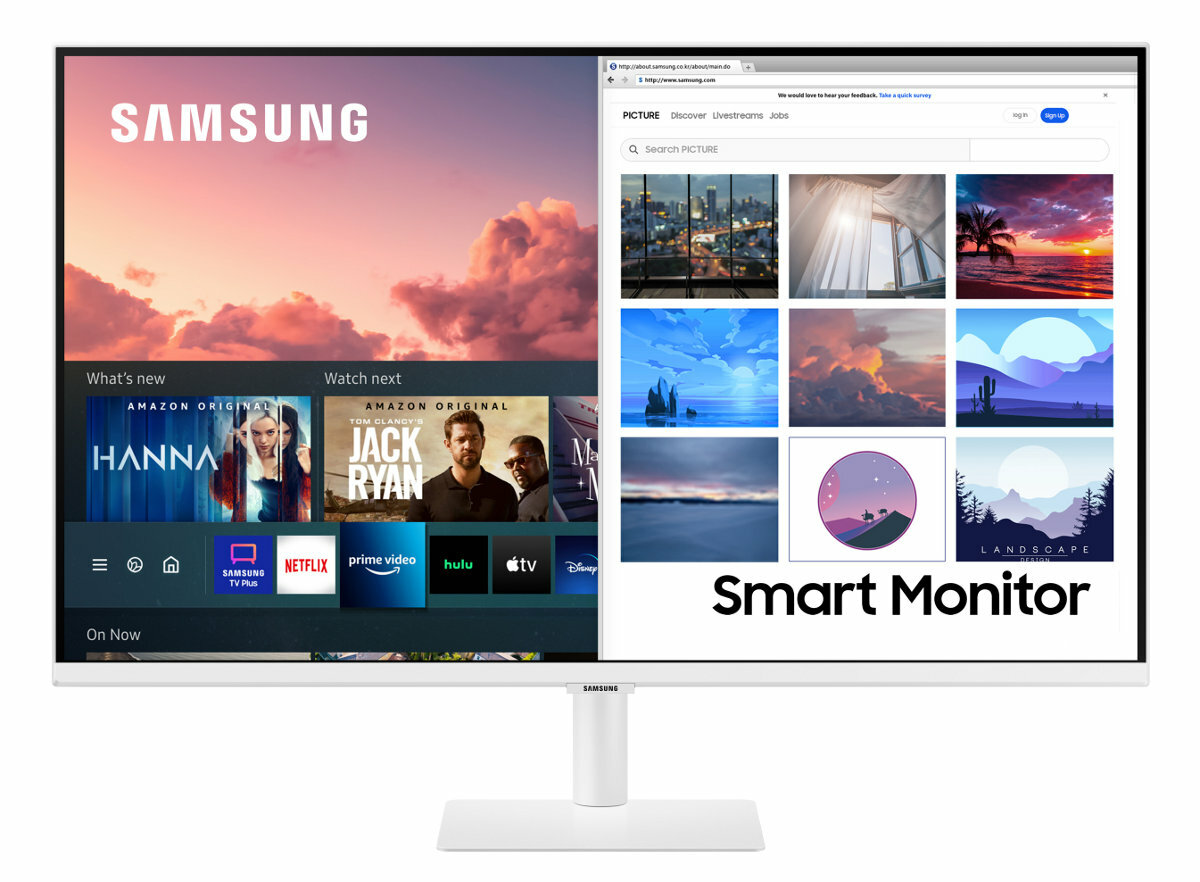 Monitor SAMSUNG Smart M7 LS32AM703UUXEN 32 UHD 4K VA 8ms Tizen