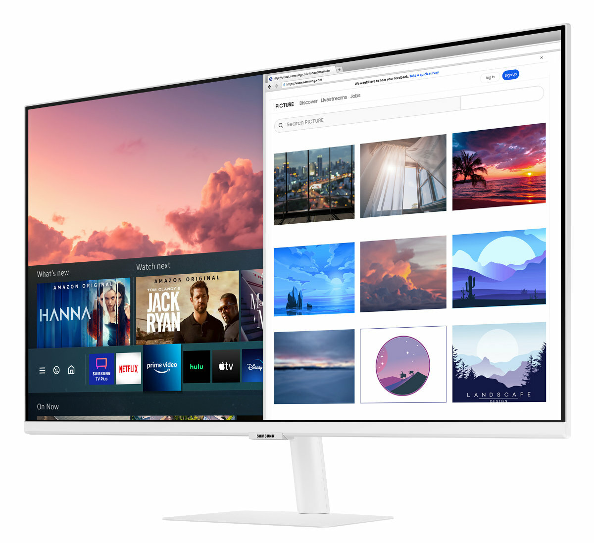 Monitor SAMSUNG Smart M7 LS32AM703UUXEN 32 UHD 4K VA 8ms Tizen