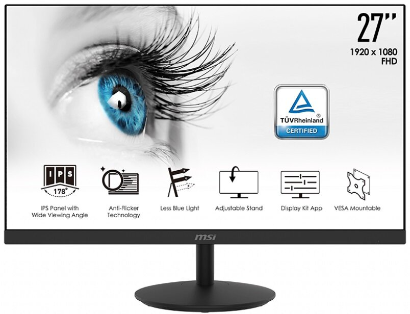Monitor MSI Pro MP271 27 FHD IPS 5ms