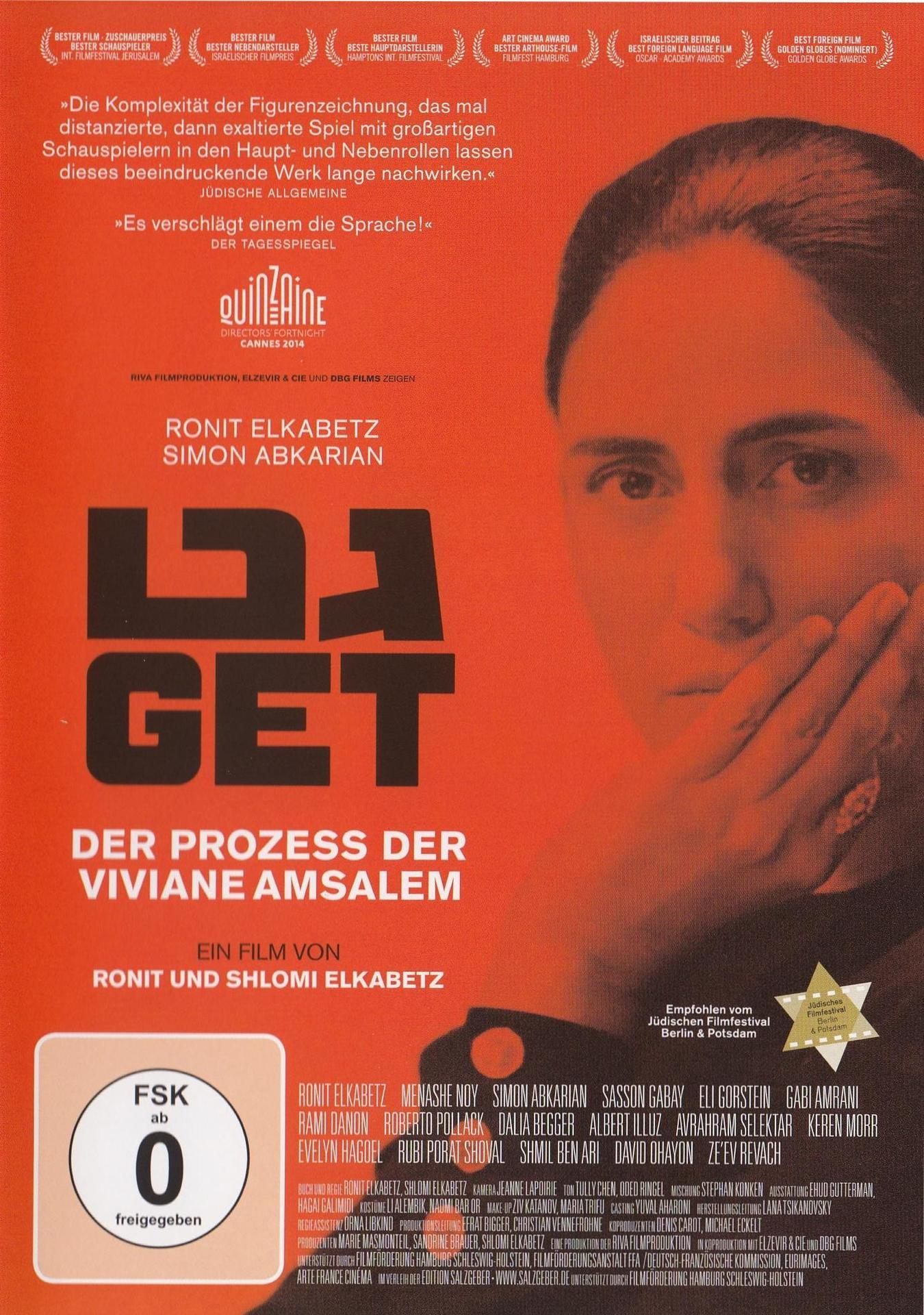 Get - Der Prozess Amsalem der Viviane DVD