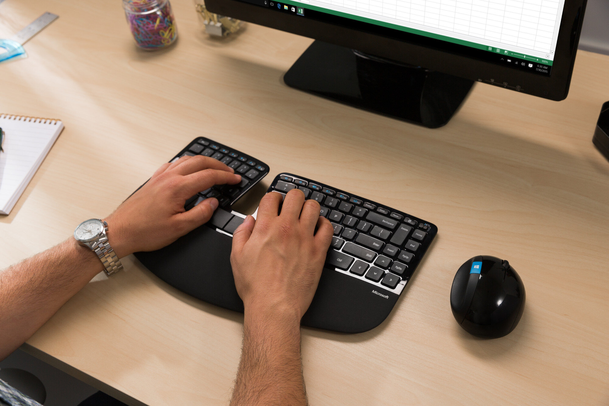Zestaw klawiatury z myszą MICROSOFT Sculpt Ergonomic Desktop