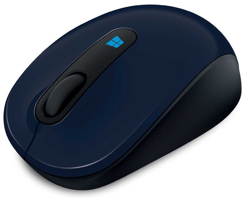 Mysz bezprzewodowa MICROSOFT Sculpt Mobile Mouse 43U-00013 Granatowo-czarny