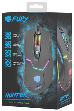 Mysz przewodowa FURY Hunter