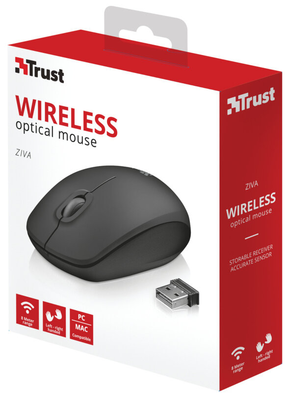 Mysz bezprzewodowa TRUST Ziva