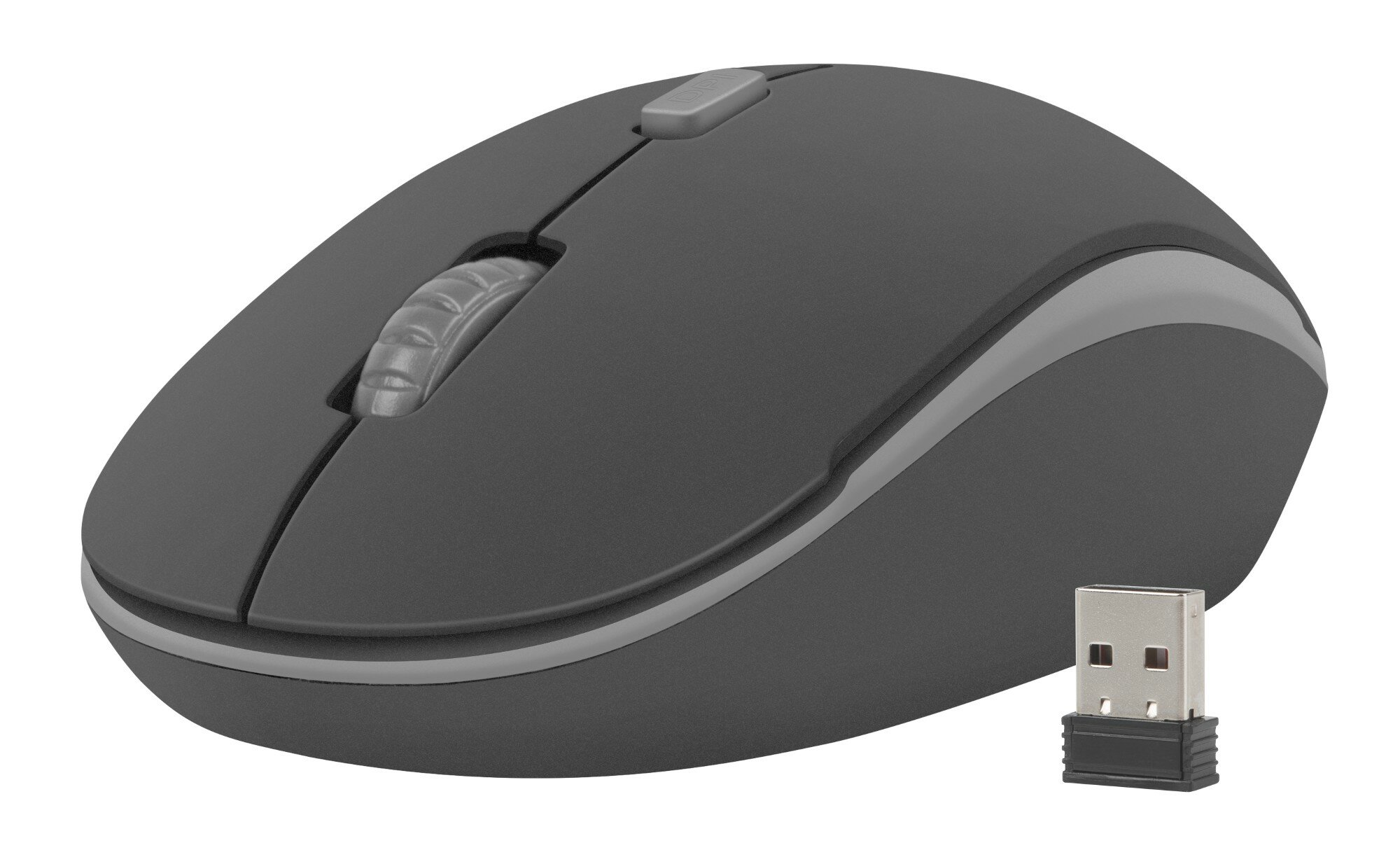 Mysz bezprzewodowa NATEC Martin Czarno-szary NMY-1189