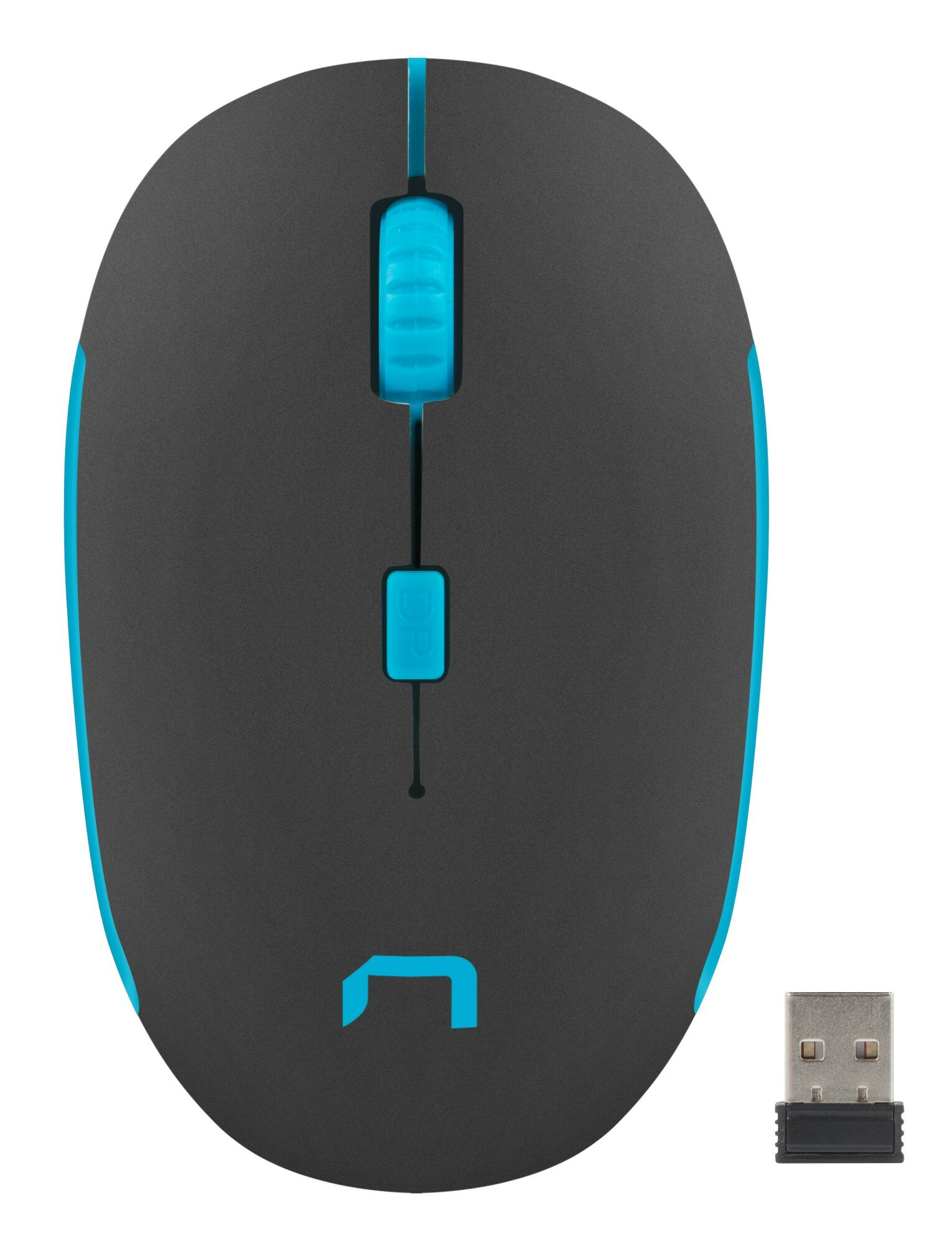 Mysz bezprzewodowa NATEC Martin Czarno-niebieski NMY-1190