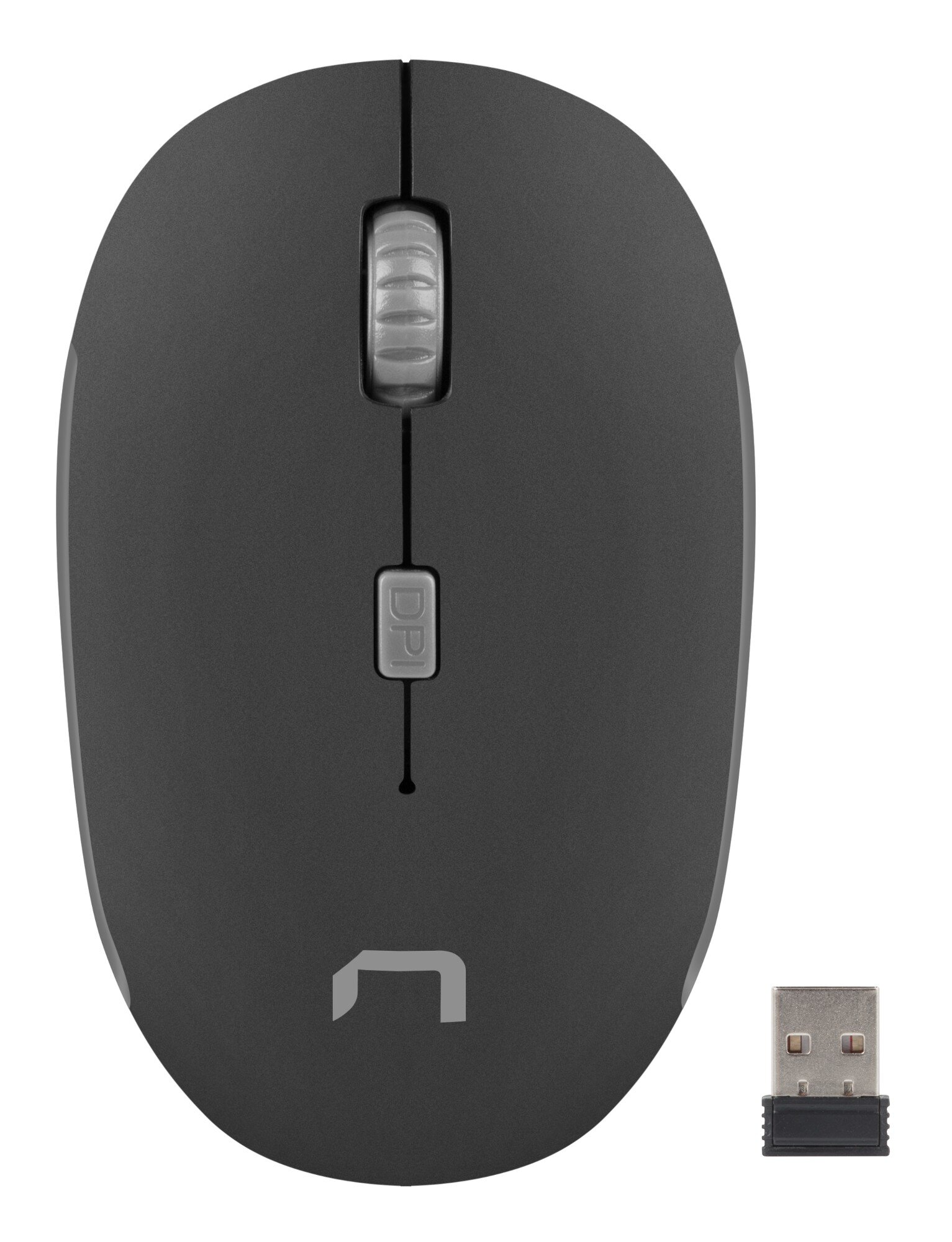 Zestaw klawiatura + mysz + głośniki + podkładka NATEC Tetra Czarno-szary NKL-1179