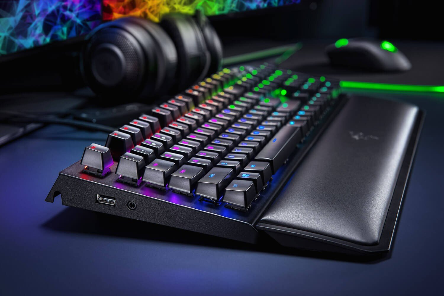 Klawiatura przewodowa RAZER BlackWidow Elite Żółte przełączniki
