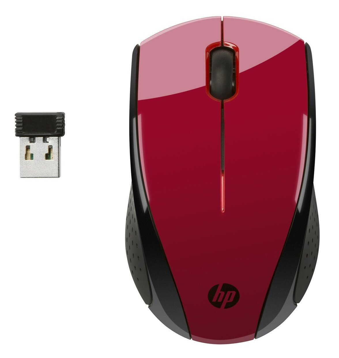 Mysz bezprzewodowa HP Wireless Mouse X3000 Sunset Red N4G65AA