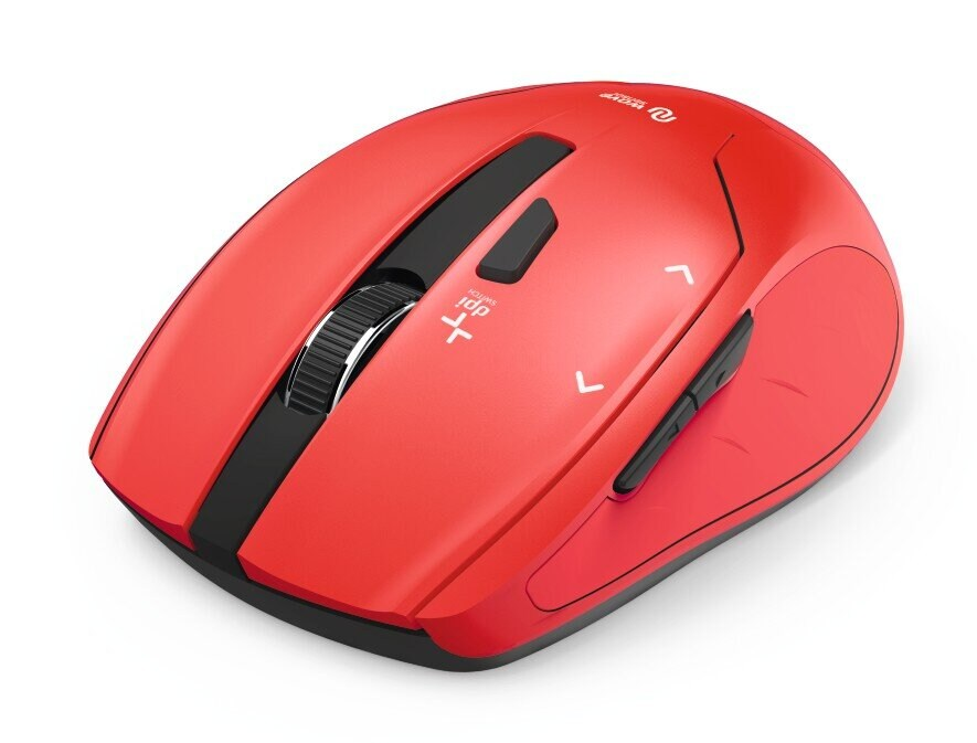 Mysz bezprzewodowa HAMA Milano Czerwony 182640
