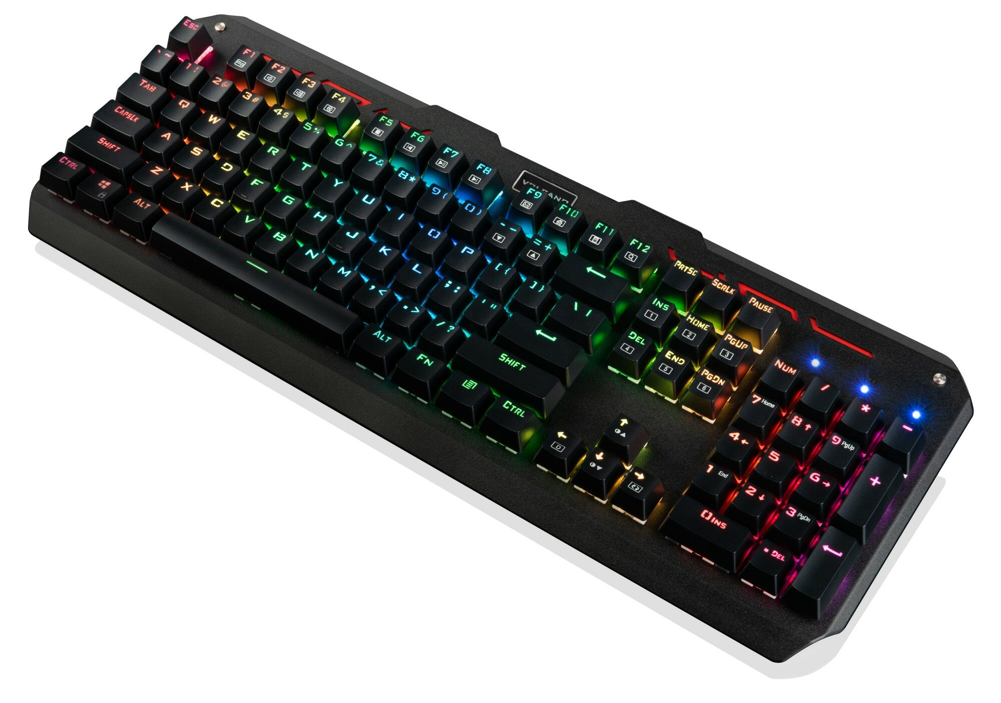 Klawiatura USB MODECOM Volcano Hammer RGB Outemu Blue K-MC-HAMMER-U-BLUE-RGB-US