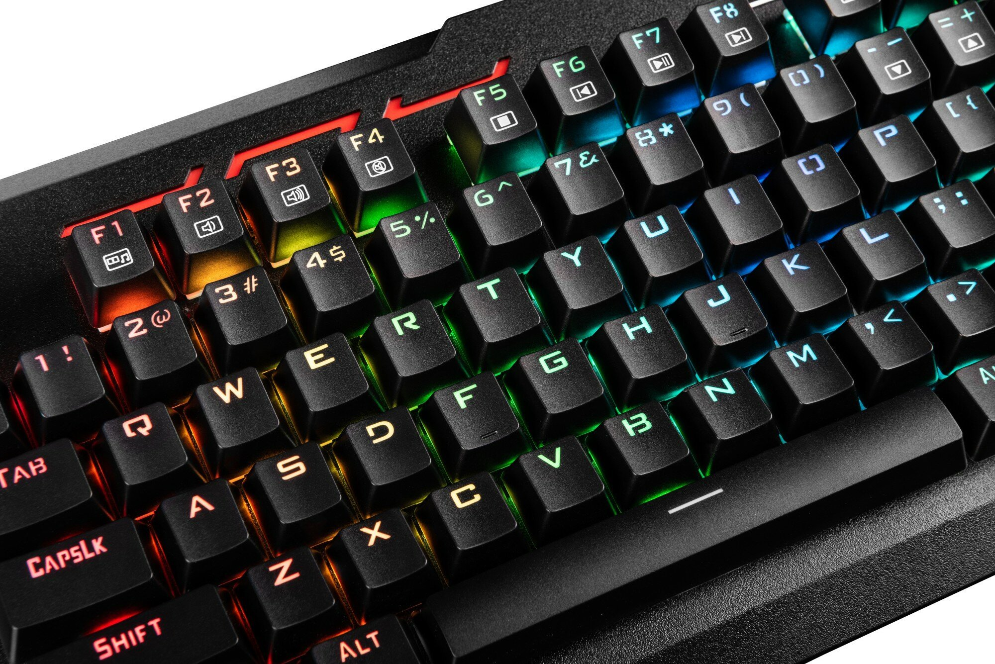 Klawiatura USB MODECOM Volcano Hammer RGB Outemu Brown K-MC-HAMMER-U-BROWN-RGB-US