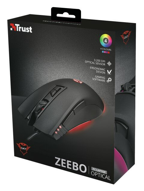 Mysz przewodowa TRUST GXT 121 Zeebo