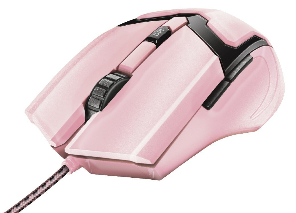 Mysz przewodowa TRUST GXT 101P Gav Różowy 23093