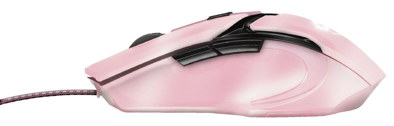 Mysz przewodowa TRUST GXT 101P Gav Różowy 23093