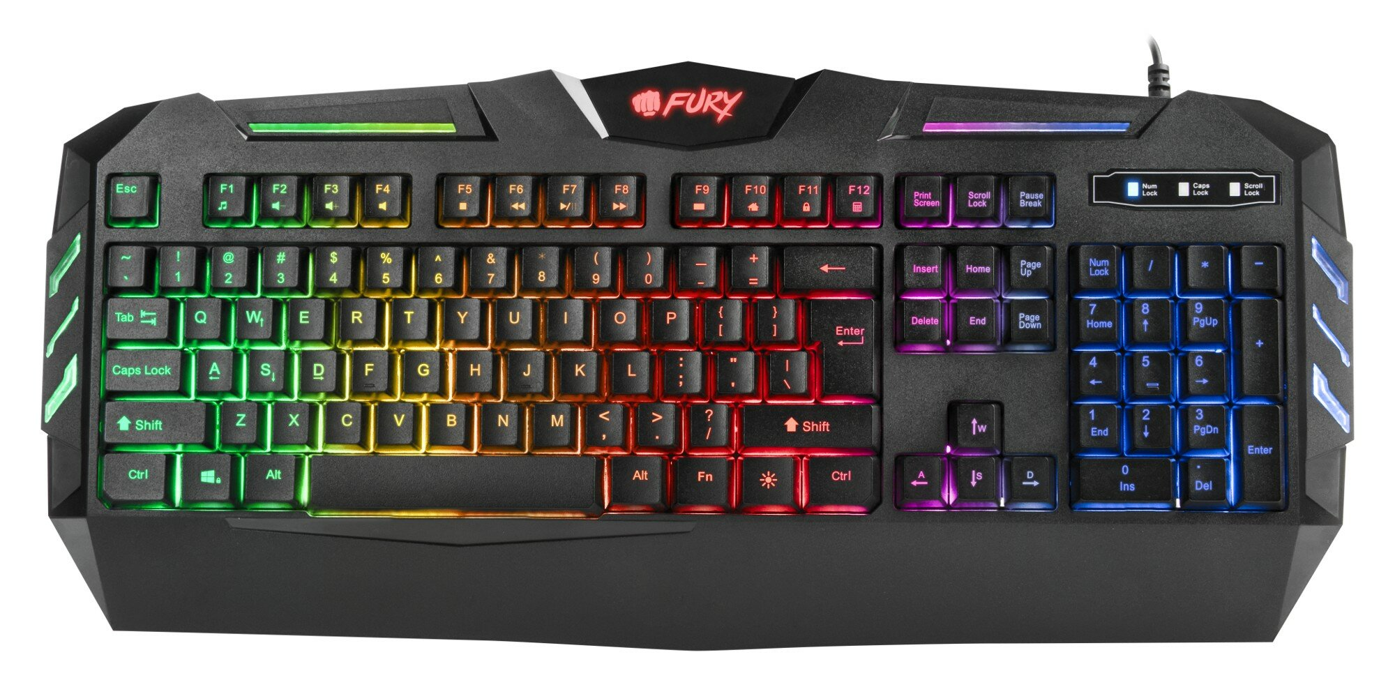 Zestaw dla graczy 4w1 FURY Thunderstreak 2.0