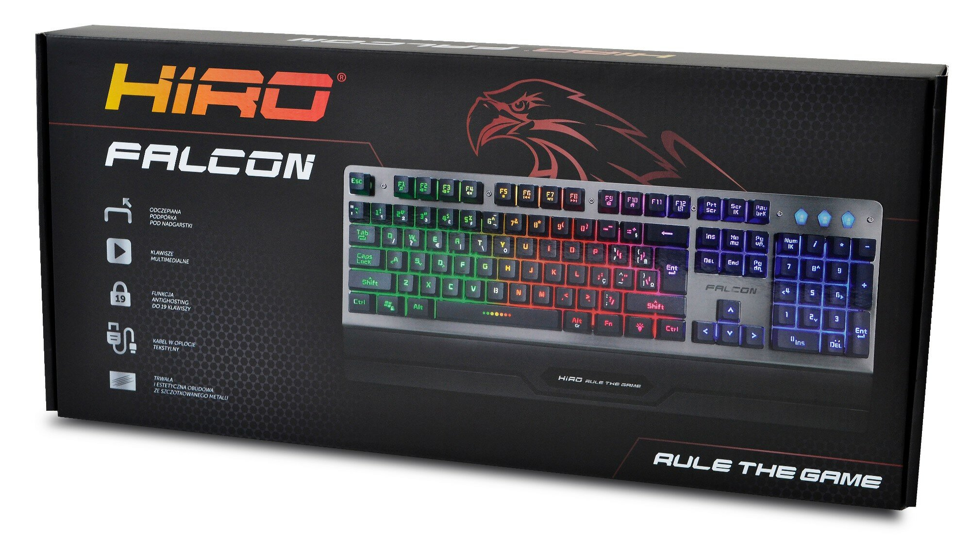 Klawiatura przewodowa HIRO Falcon