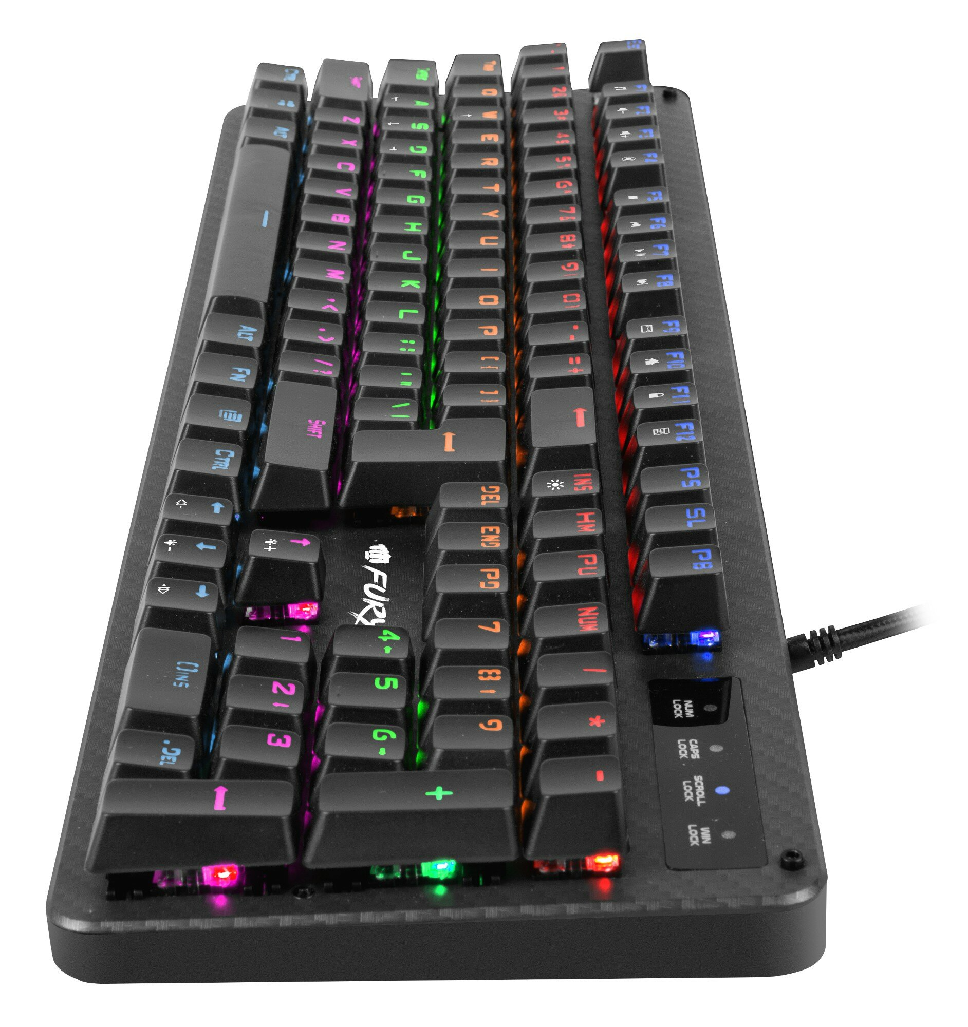 Klawiatura przewodowa FURY Tornado