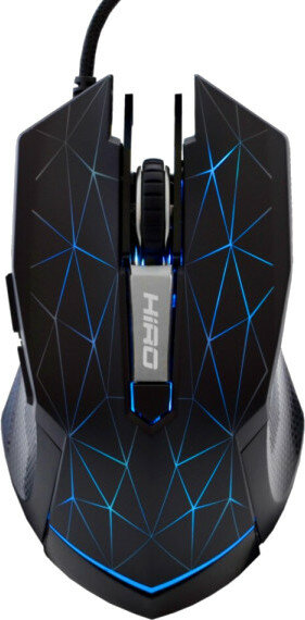 Mysz USB HIRO Spider+ Czarny