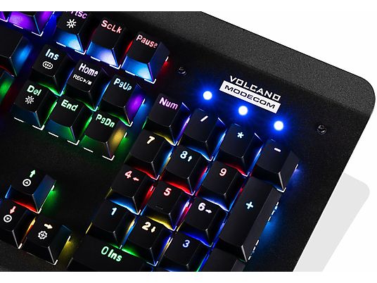 Klawiatura przewodowa MODECOM Volcano Hammer 2 RGB Outemu Box Brown