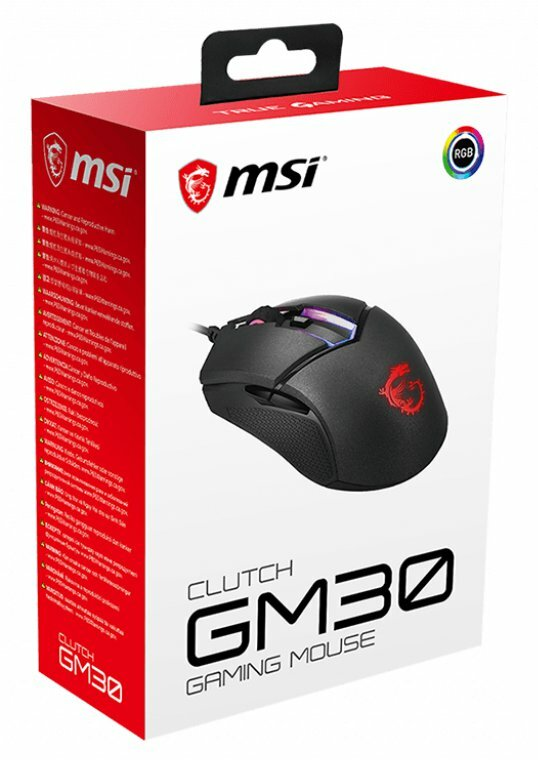 Mysz przewodowa MSI Clutch GM30