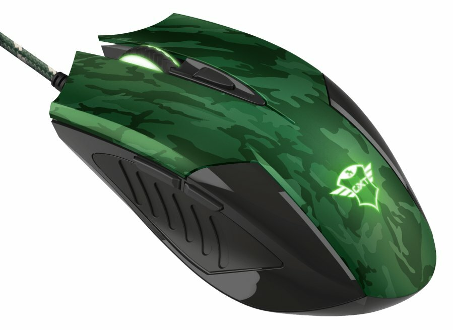 Zestaw podkładka+mysz TRUST GXT 781 Rixa Camo