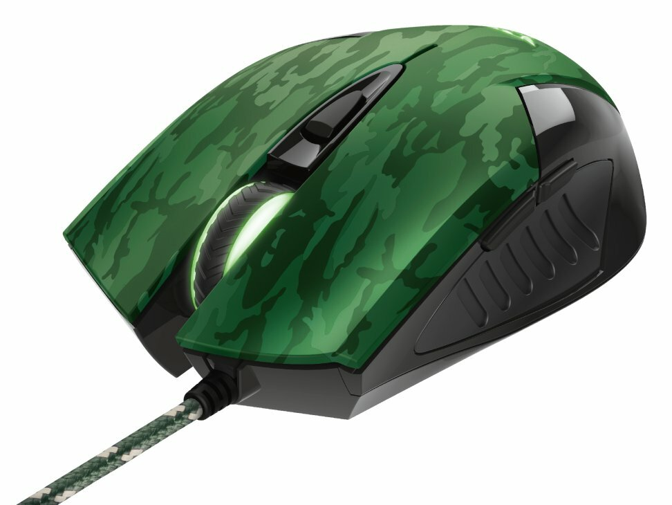 Zestaw podkładka+mysz TRUST GXT 781 Rixa Camo