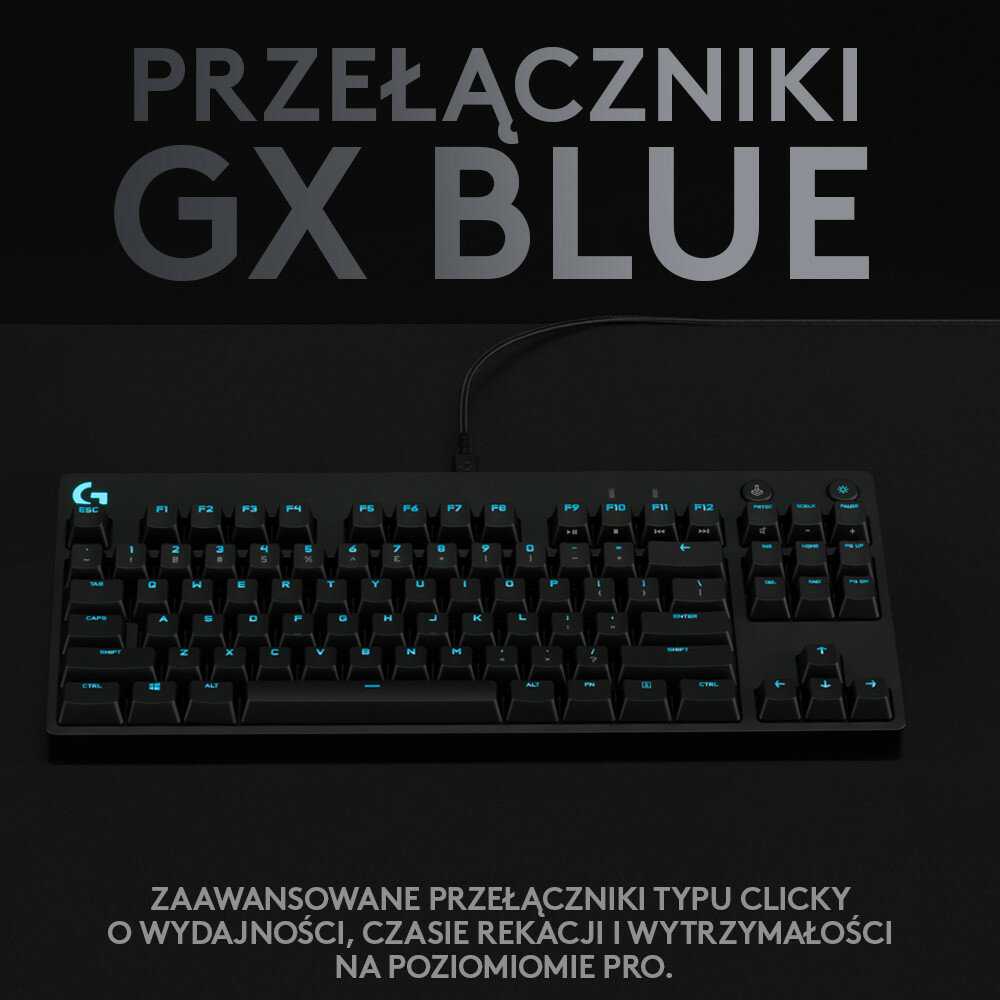 MODERE LOGIQ 18本 Klawiatura dla graczy LOGITECH Pro 920-009392 | MediaMarkt