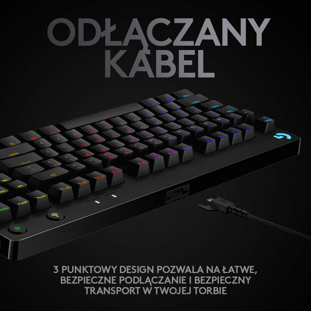 MODERE LOGIQ 18本 Klawiatura dla graczy LOGITECH Pro 920-009392 | MediaMarkt