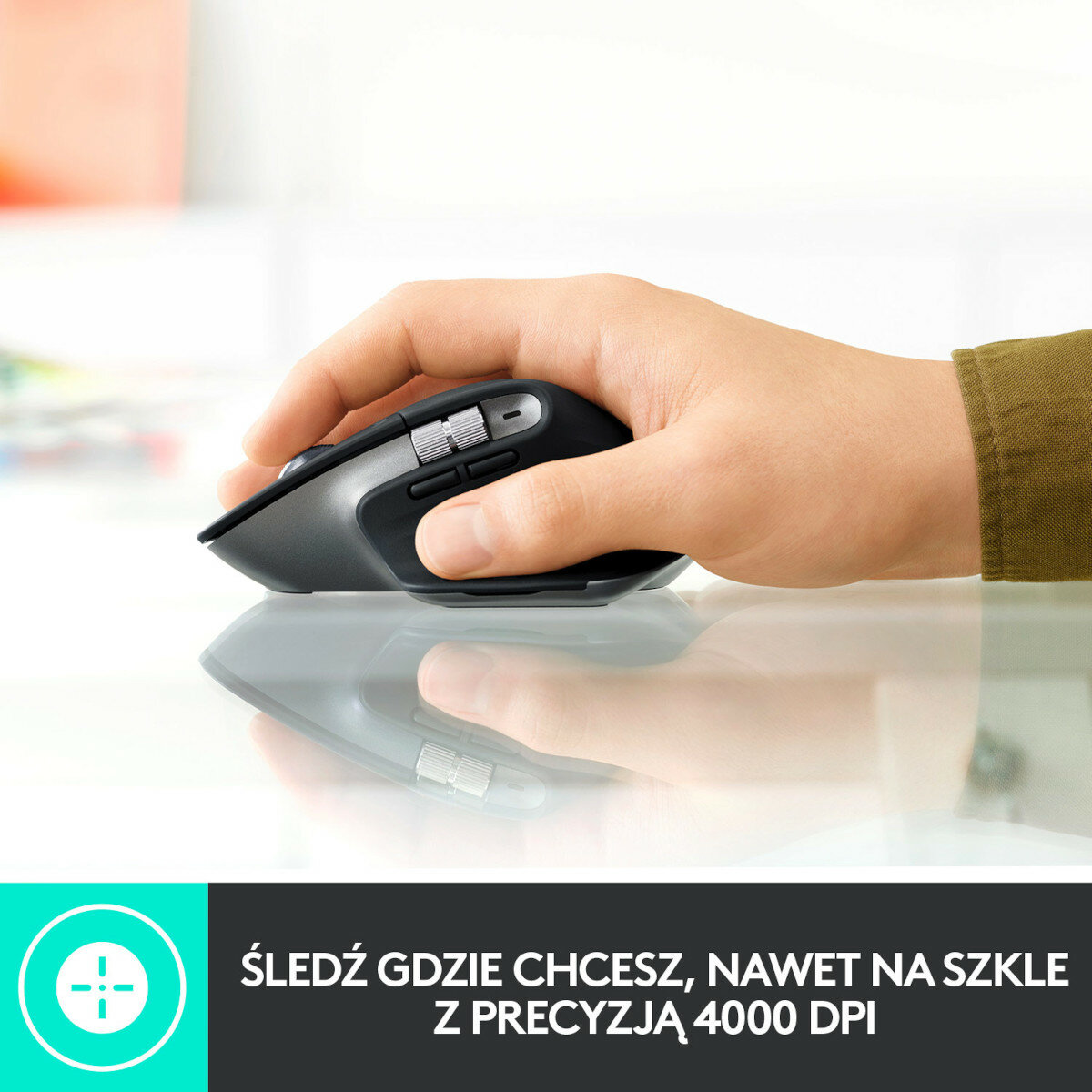 Mysz bezprzewodowa LOGITECH MX Master 3 for Mac Szary 910-005696