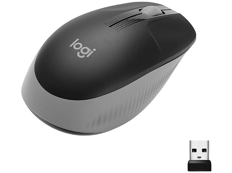 Logitech M190 Czarno-szary – zdjęcie 3