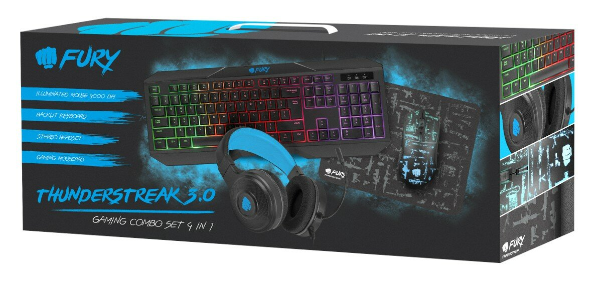 Zestaw dla graczy FURY Thunderstreak 3.0