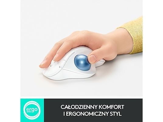 Trackball LOGITECH ERGO M575 Białawy