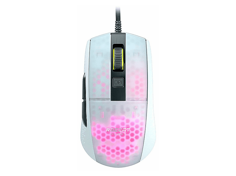 Mysz przewodowa ROCCAT Burst Pro Aimo Biały