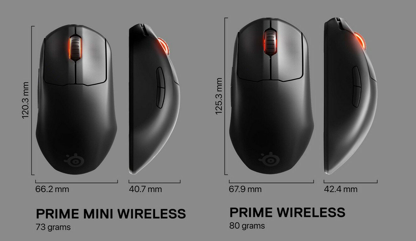 Mysz bezprzewodowa STEELSERIES Prime Wireless