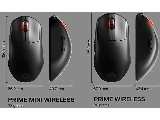 Mysz bezprzewodowa STEELSERIES Prime Wireless