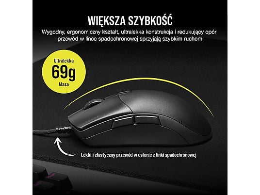 Mysz przewodowa CORSAIR Sabre Pro Champion Series CH-9303101-EU