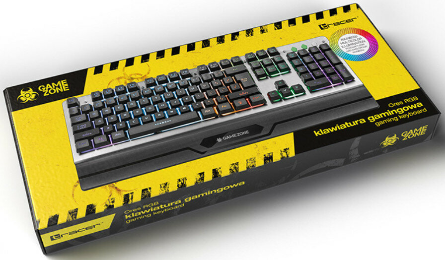 Klawiatura przewodowa TRACER ORES RGB
