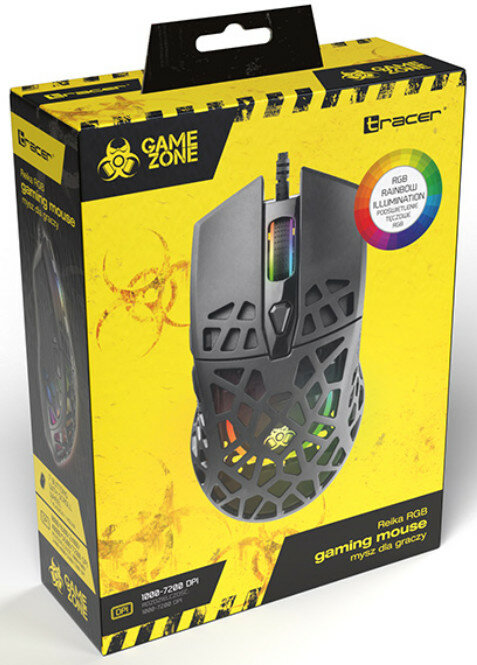 Mysz przewodowa TRACER REIKA RGB USB