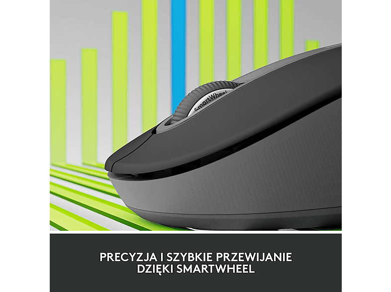 Mysz LOGITECH Signature M650 L Grafitowy – zdjęcie 2