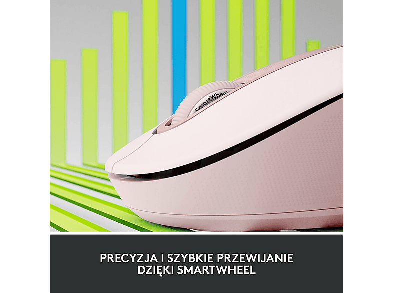 Logitech Signature M650 Różowa – zdjęcie 3