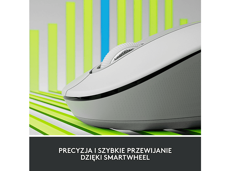 Mysz LOGITECH Signature M650 Biały – zdjęcie 3
