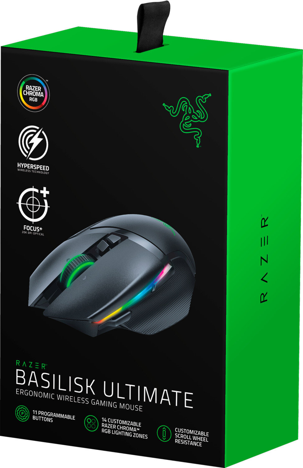 Mysz bezprzewodowa RAZER Basilisk Ultimate bez stacji RZ01-03170200-R3G1
