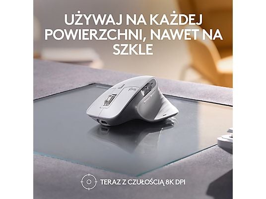 Mysz bezprzewodowa LOGITECH MX Master 3S for Mac Jasnoszary 910-006572