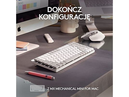 Mysz bezprzewodowa LOGITECH MX Master 3S for Mac Jasnoszary 910-006572