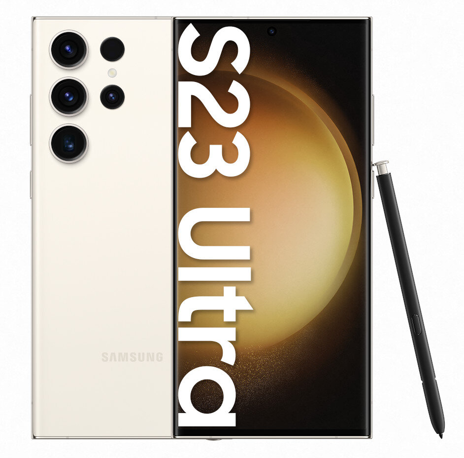 Smartfon SAMSUNG Galaxy S23 Ultra 12/1 TB Beżowy SM-S918BZEPEUE