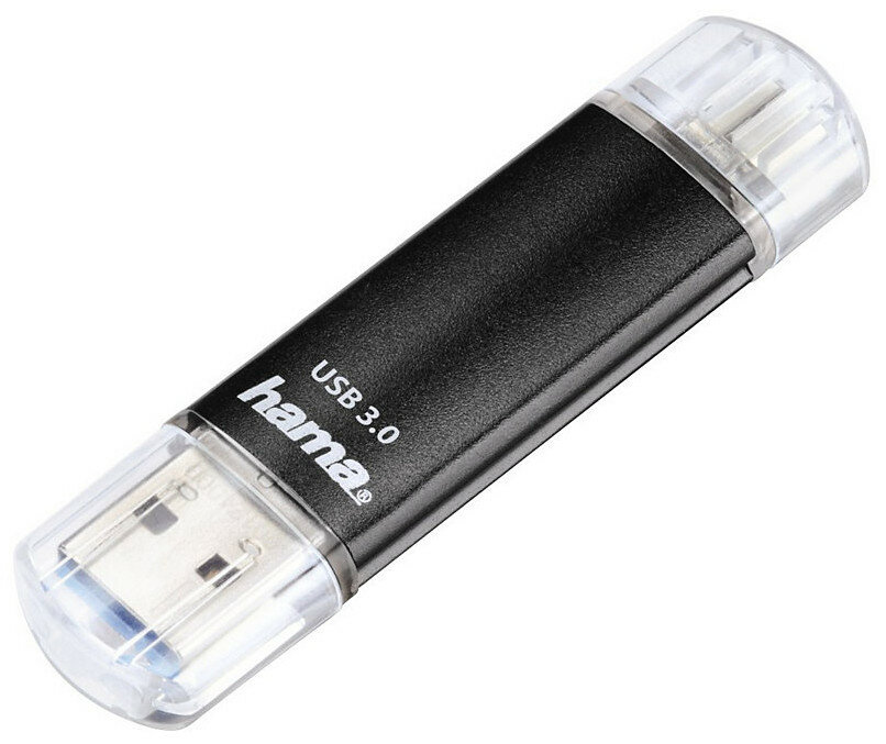 Pamięć HAMA Laeta Twin 64GB Czarny