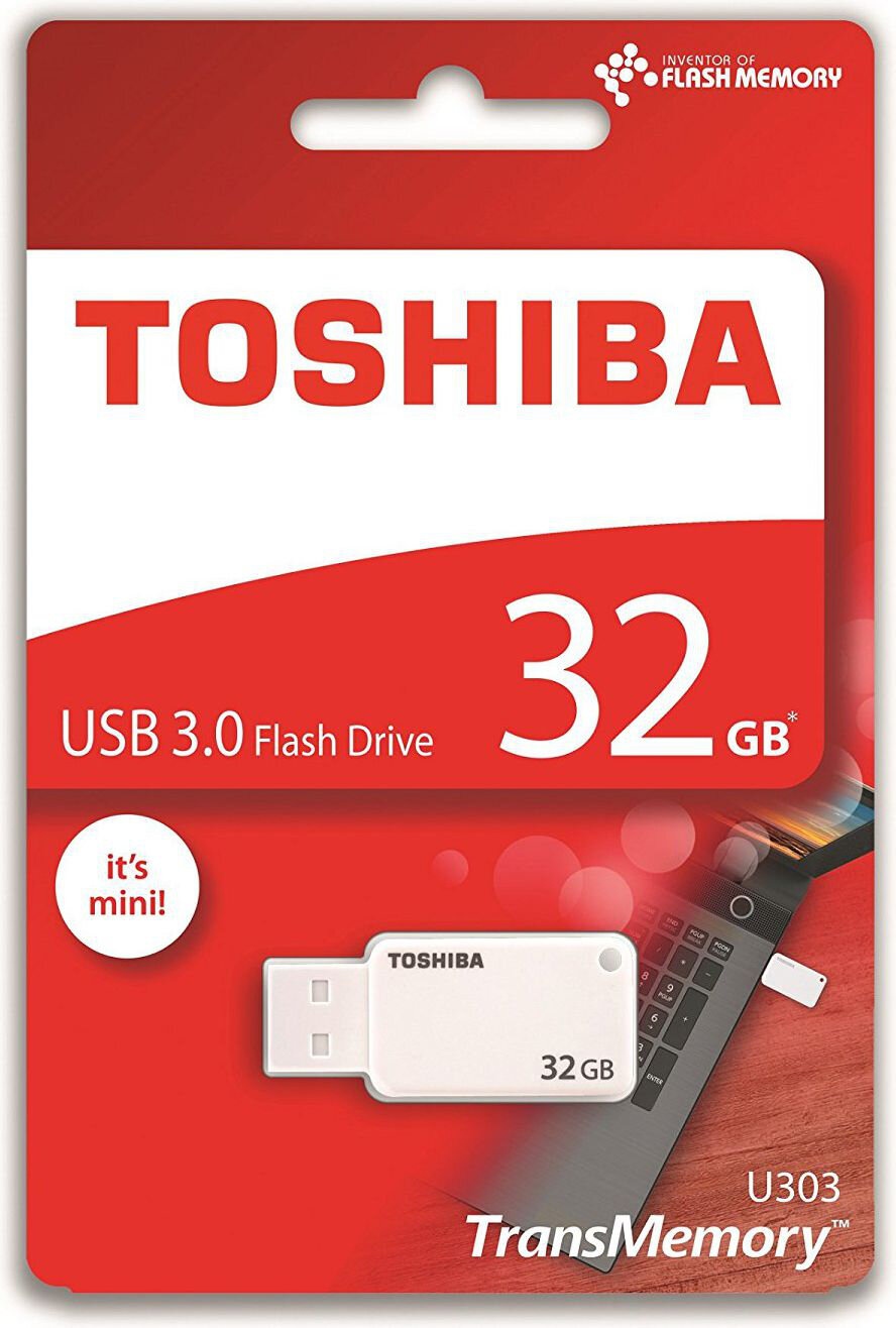 Pamięć USB TOSHIBA TransMemory U303 32 GB Biały