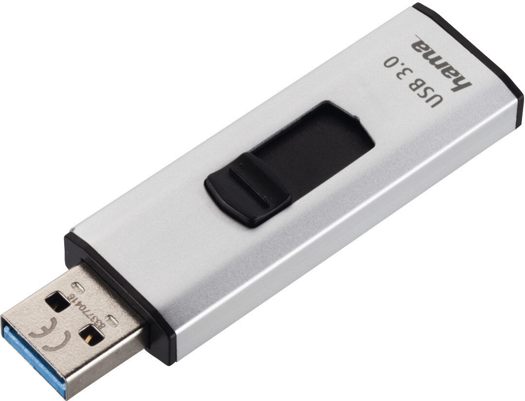 Pamięć USB HAMA 4Bizz 32GB USB 3.0 Srebrno-czarny