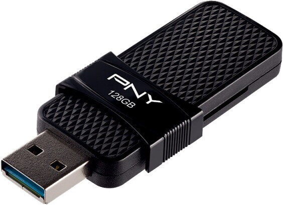 Pamięć USB PNY Duo Link OTG Micro USB 3.0 128GB Czarny